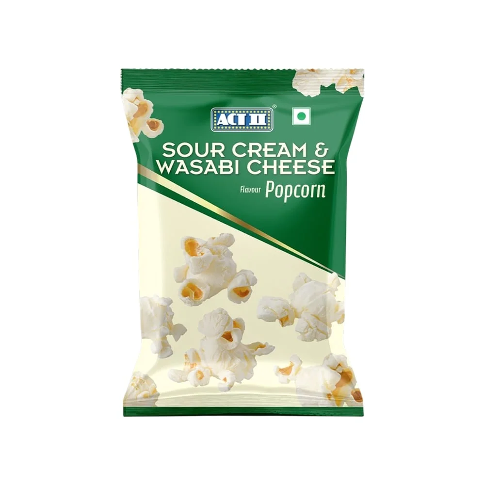 Act II Sour Cream & Wasabi Cheese Popcorn available from Ravi Kirana Store