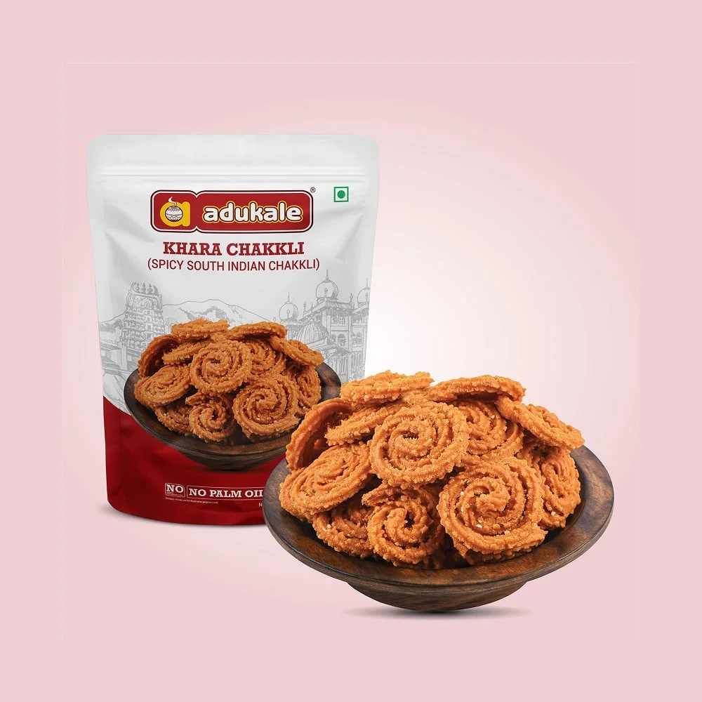 Adukale Khara Chakli /Murukku available from Ravi Kirana Store