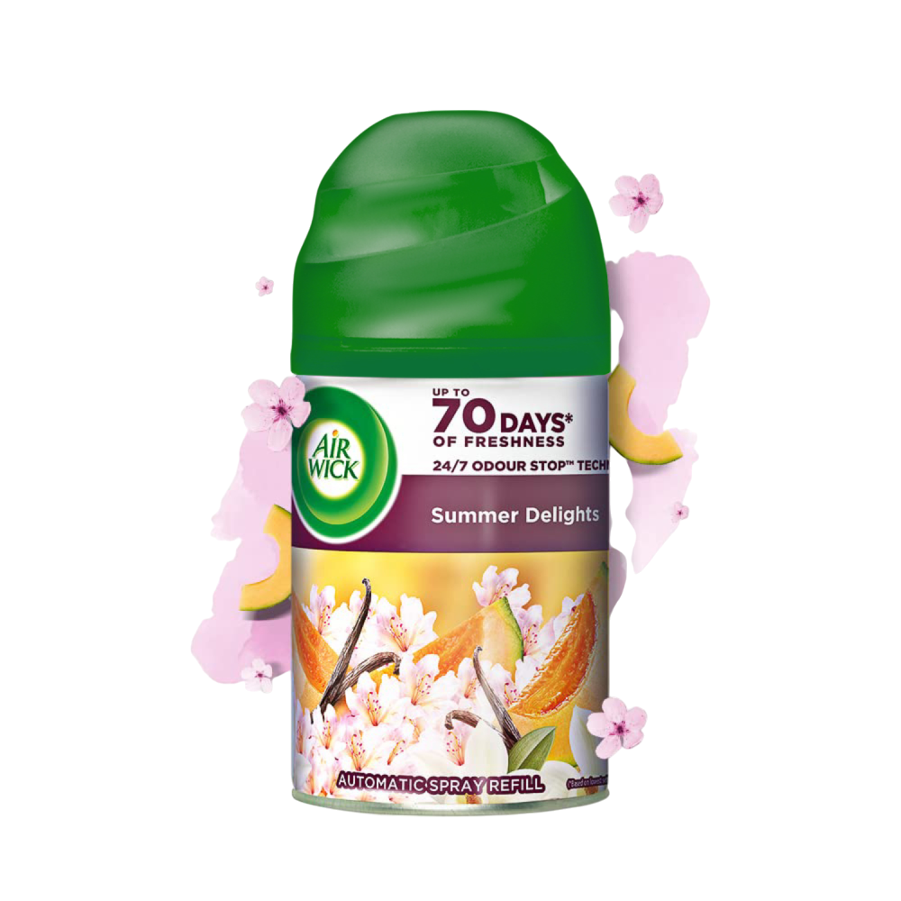 Airwick Freshmatic Air Freshener Refill (Summer Delights) available from Ravi Kirana Store