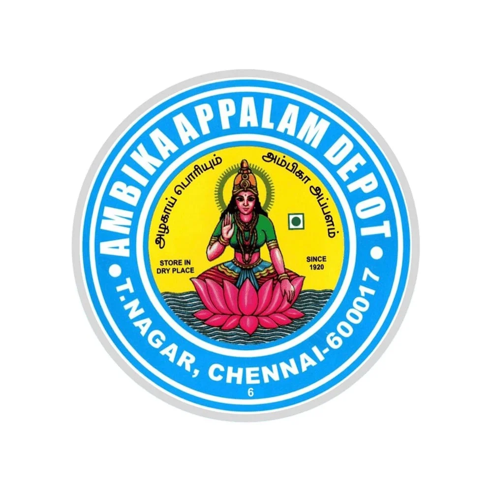 Ambika Appalam No.6 Papad available from Ravi Kirana Store