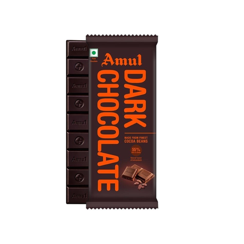 Amul Dark Chocolate Bar available from Fresh World HSR Layout