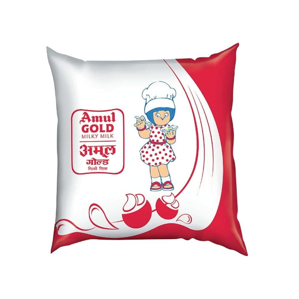 Amul Gold Full Cream Milk available from Fresh World HSR Layout
