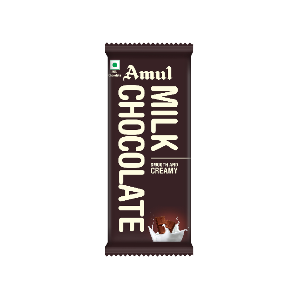 Amul Milk Chocolate Bar available from Ravi Kirana Store