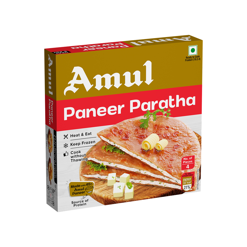 Amul Paneer Paratha available from MK Retail RT Nagar