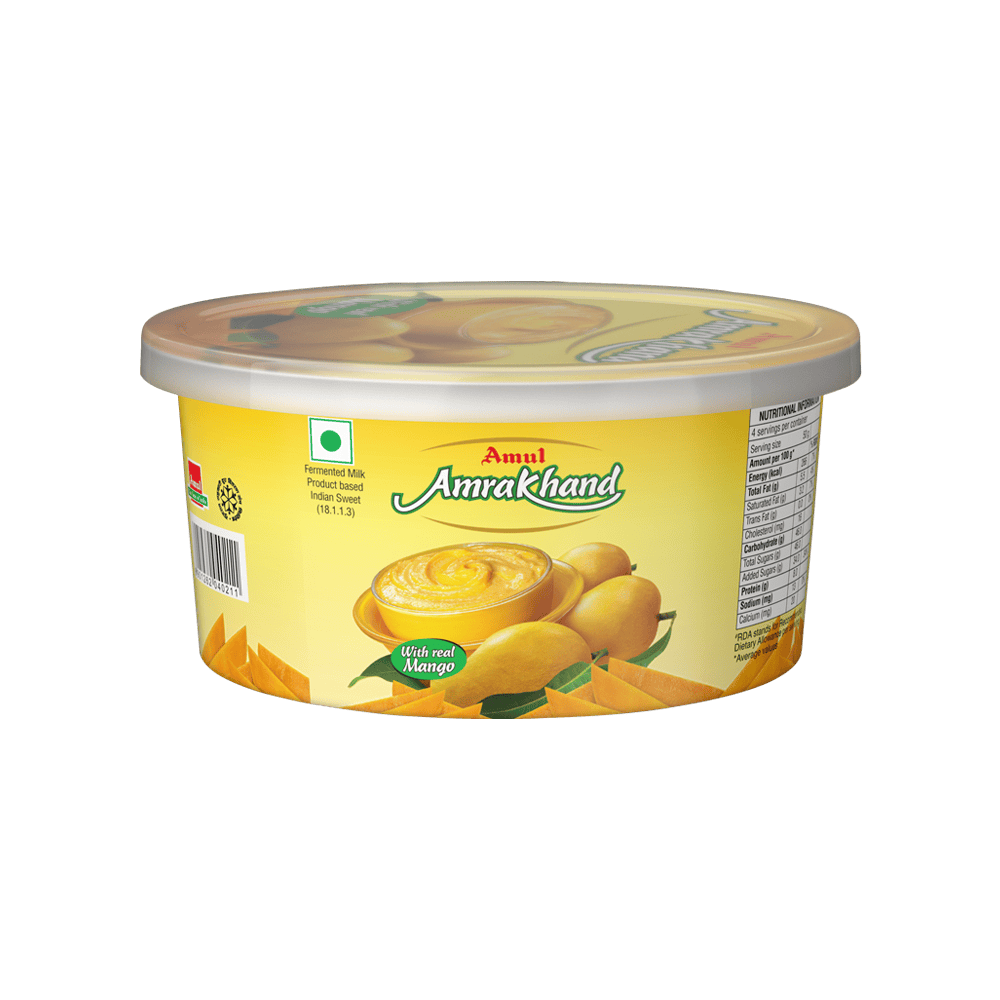 Amul Real Mango Amrakhand available from Ravi Kirana Store