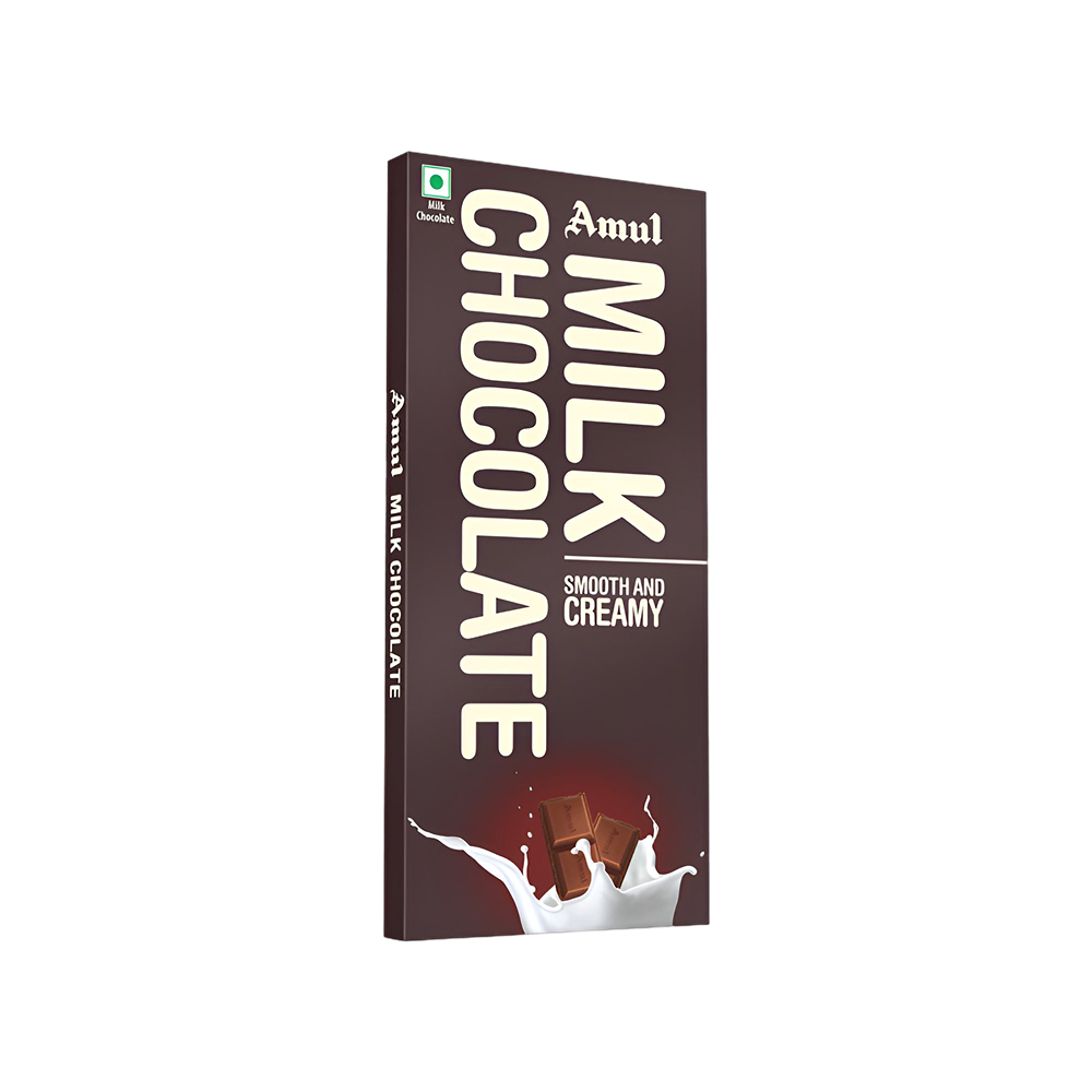 Amul Smooth & Creamy Milk Chocolate Bar available from Ravi Kirana Store