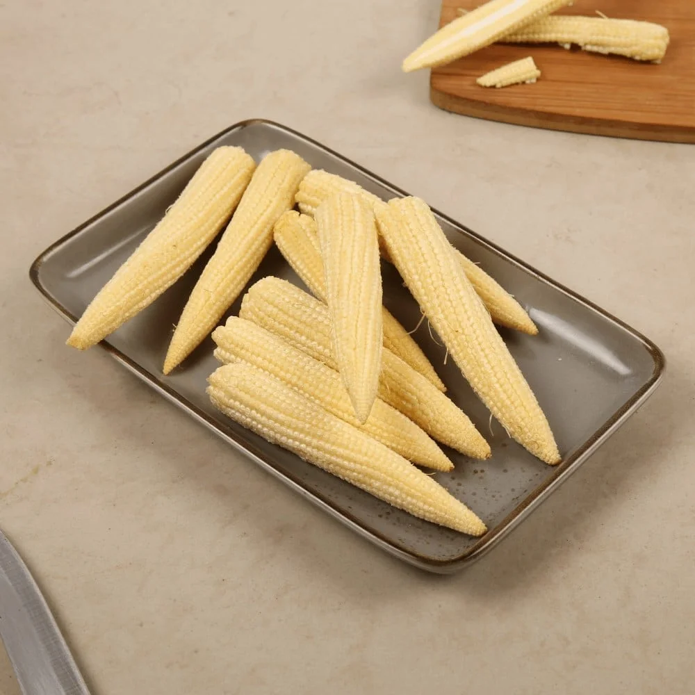Baby Corn - Packet available from Fresh World HSR Layout