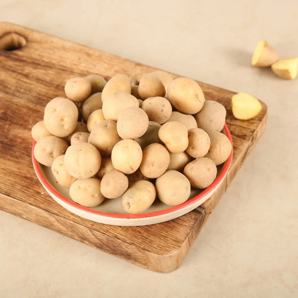 Baby Potato (Aloo) available from Fresh World HSR Layout