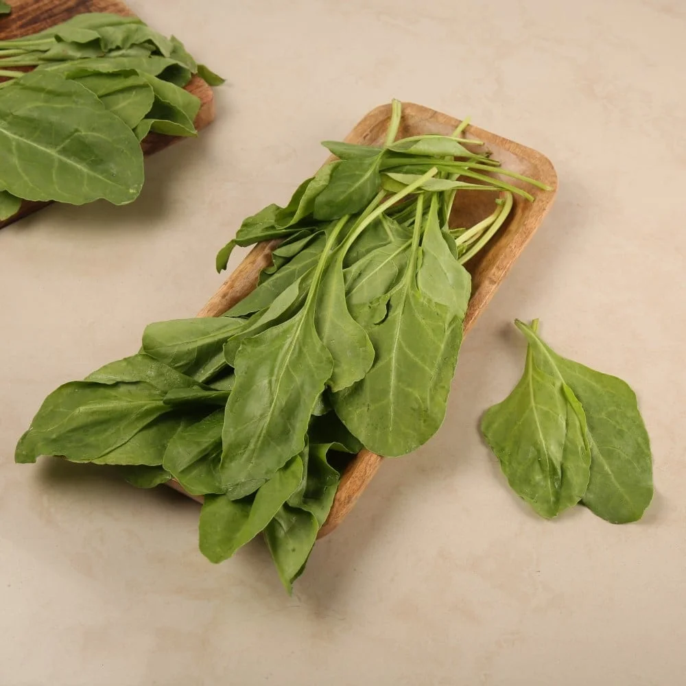 Baby Spinach available from Fresh World HSR Layout