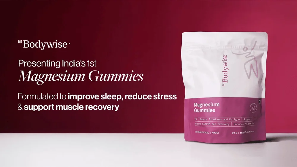 Be Bodywise Magnesium Glycinate Supplement Sleep Gummies available from Ravi Kirana Store