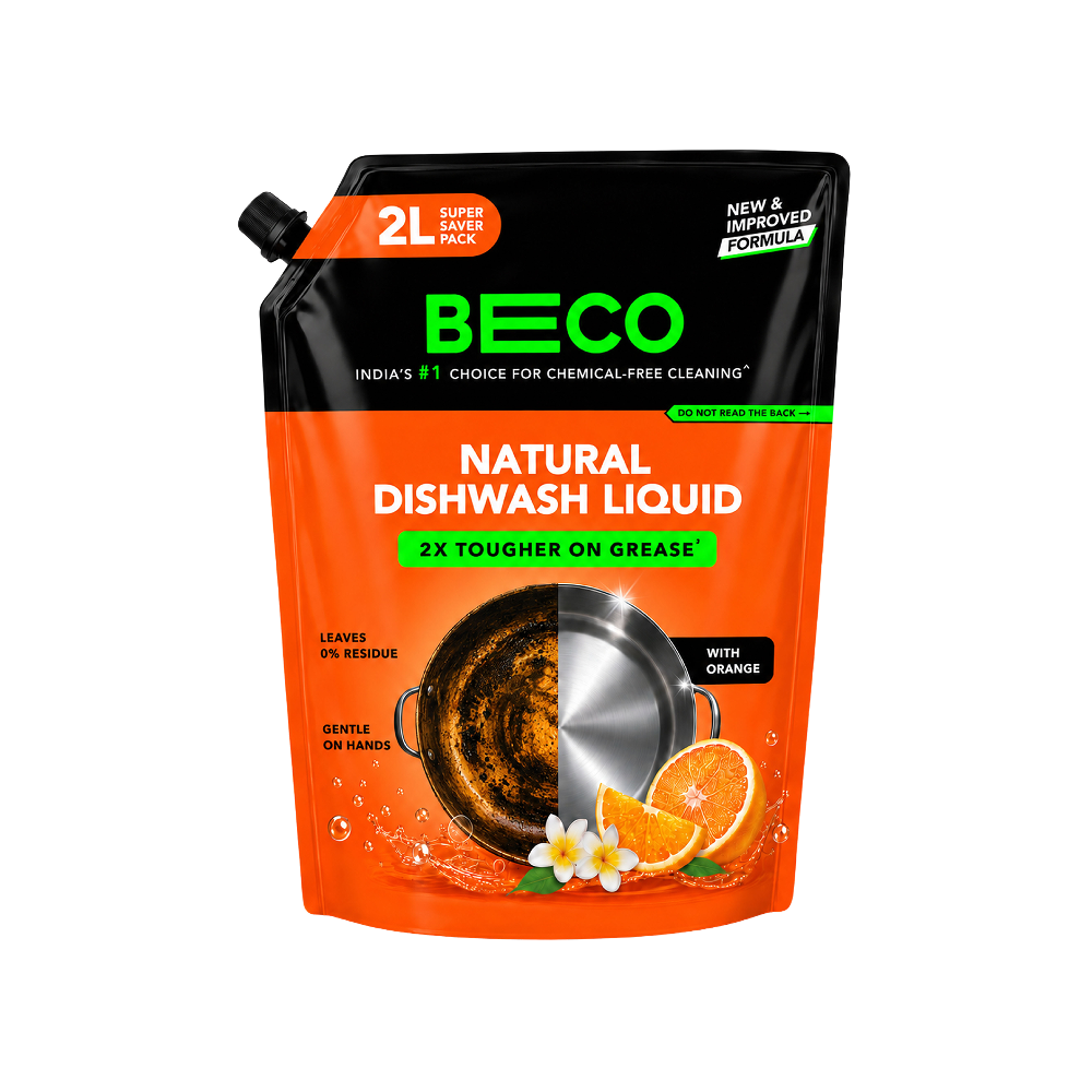 Beco Natural Dishwash Gel Refill Pack available from Ravi Kirana Store
