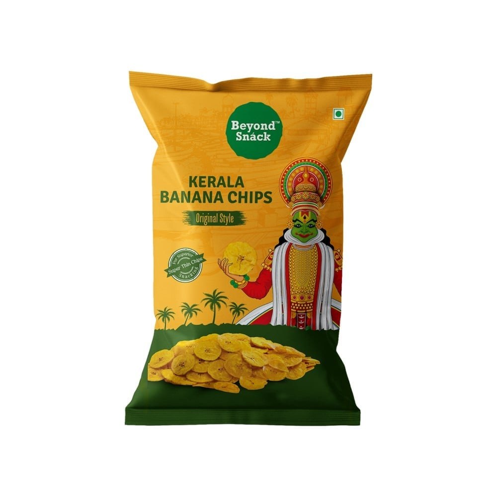 Beyond Snack Original style Nendran Banana Chips available from Fresh World HSR Layout