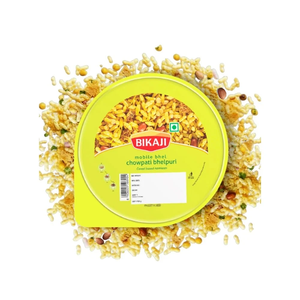 Bikaji Mobile Chowpati Bhelpuri available from Ravi Kirana Store