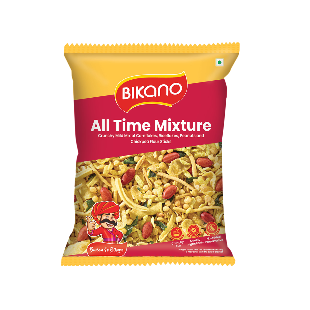 Bikano All Time Mixture Namkeen available from Ravi Kirana Store