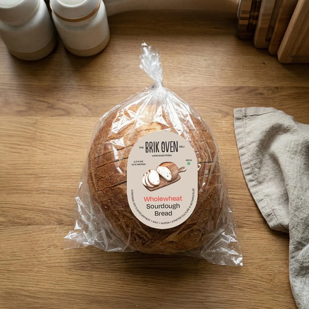 Brik Oven Whole Wheat Sourdough available from MK Retail RT Nagar