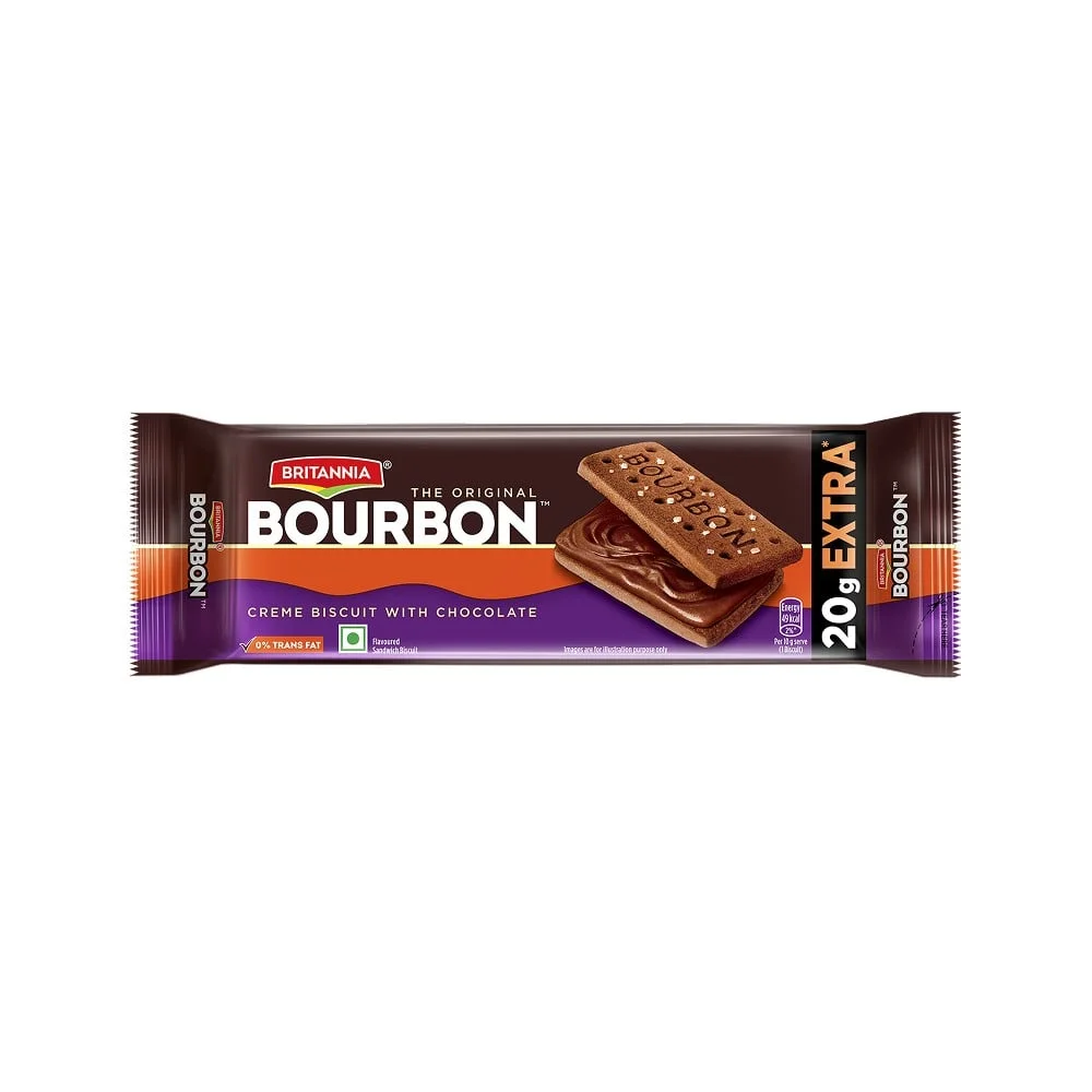 Britannia Bourbon The Original Biscuit available from Fresh World HSR Layout