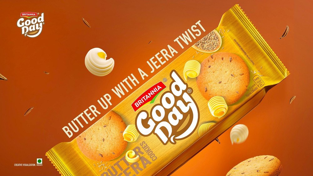 Britannia Good Day Butter Jeera Cookies available from Fresh World HSR Layout