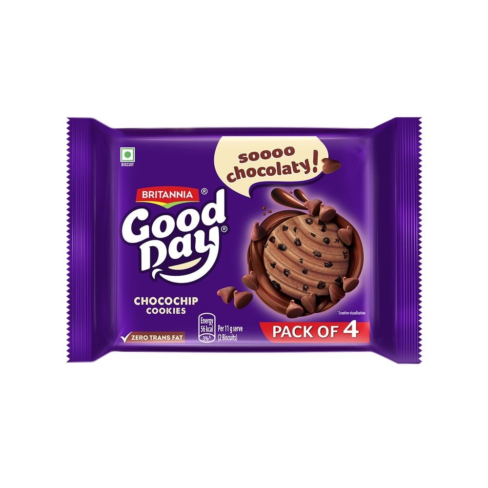Britannia Good Day Choco chip Cookies available from Fresh World HSR Layout