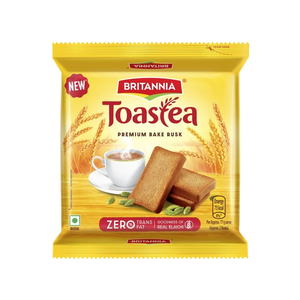 Britannia Toastea Premium Bake Rusk (250 g) available from Ravi Kirana Store