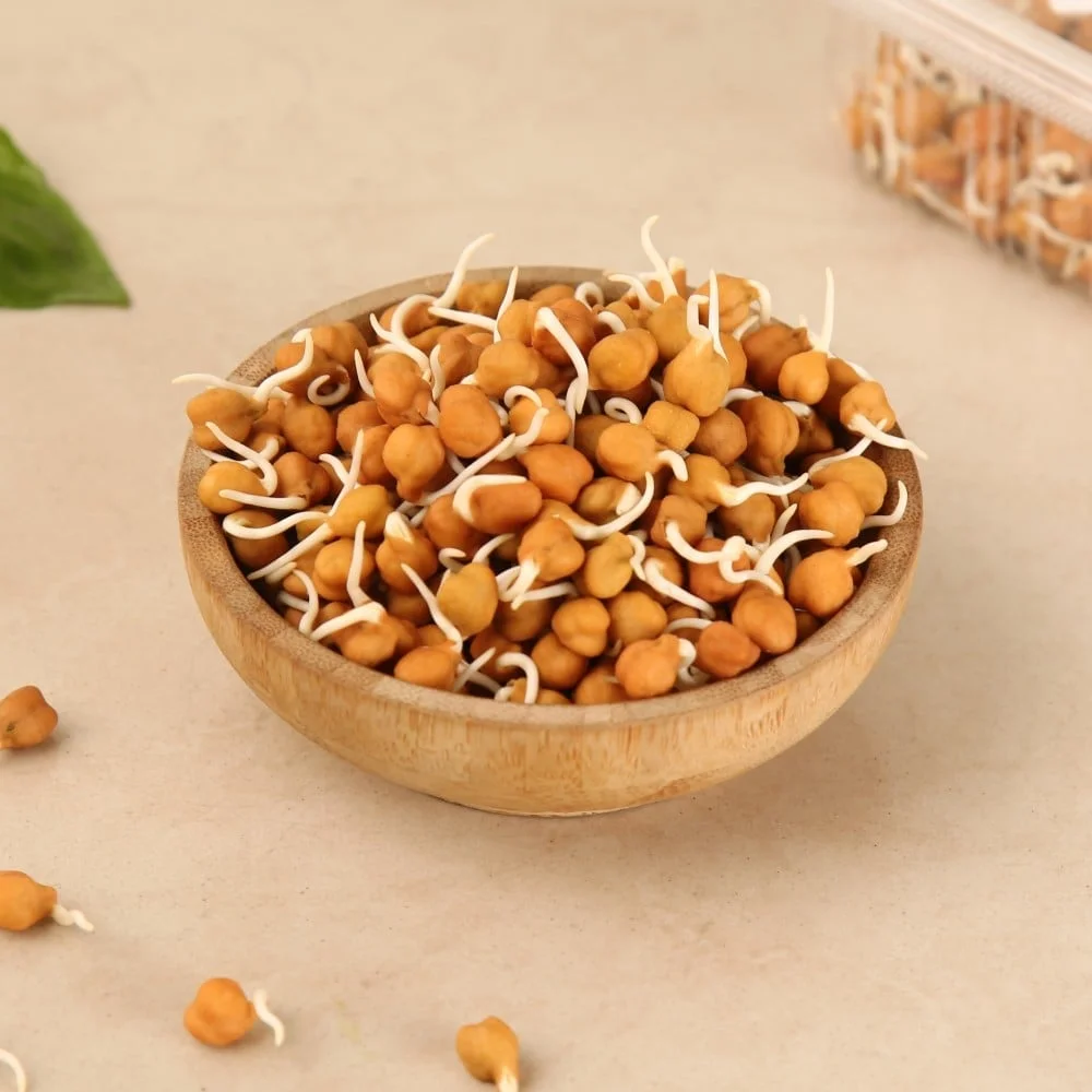 Brown Chana Sprouts available from Fresh World HSR Layout