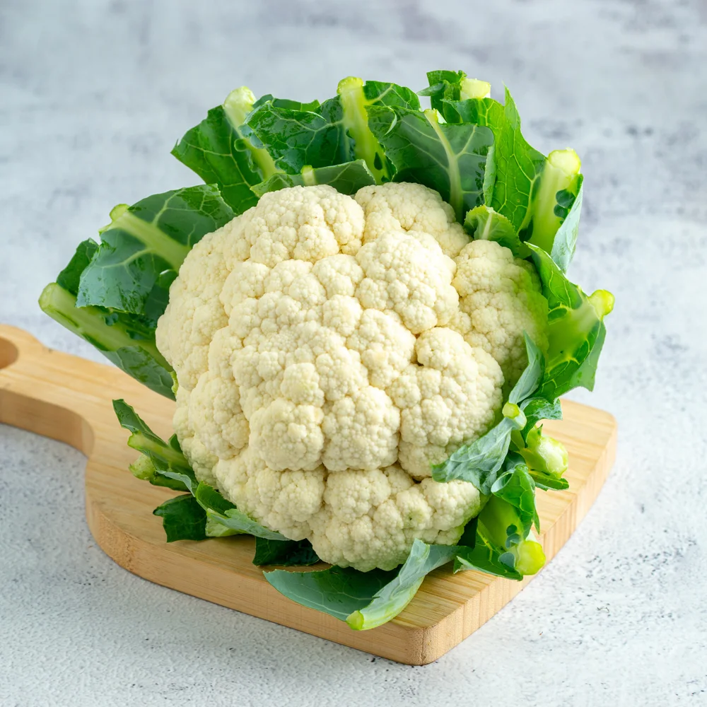 Cauliflower available from Fresh World HSR Layout