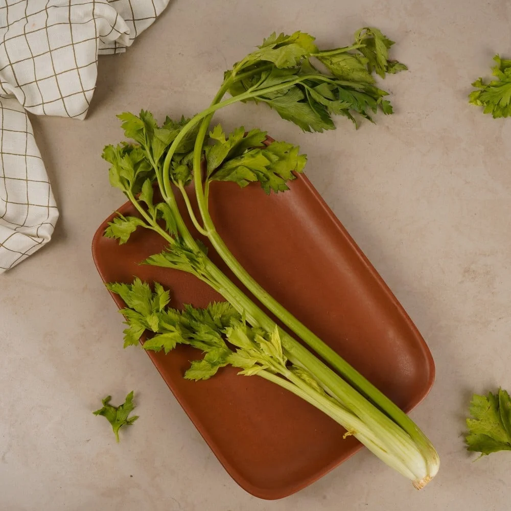 Celery available from Fresh World HSR Layout