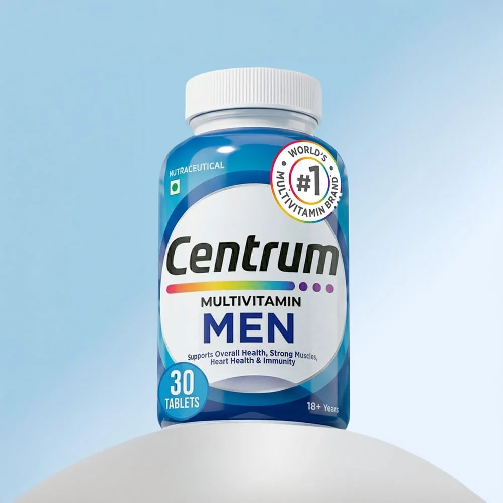 Centrum Men's Multivitamin for Energy & Immunity available from MK Retail RT Nagar