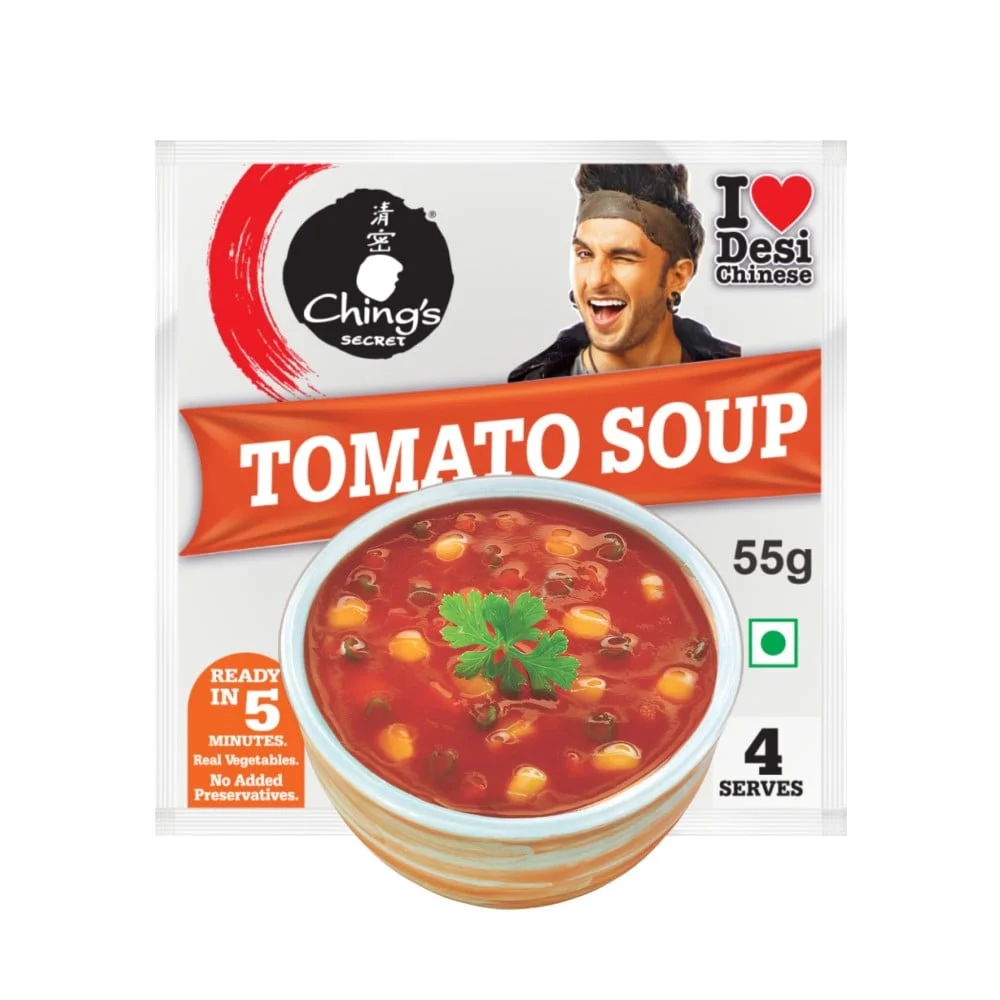 Ching's Secret Tomato Soup available from MK Retail RT Nagar