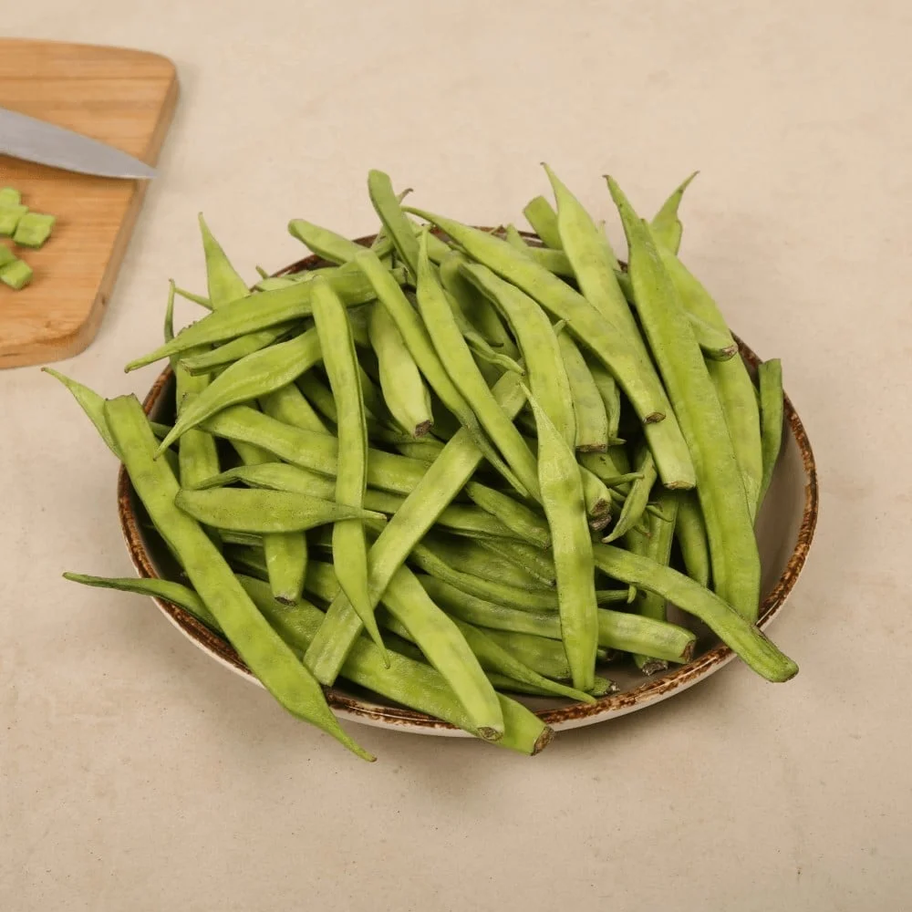 Cluster Beans (Gwar Phali) available from Fresh World HSR Layout