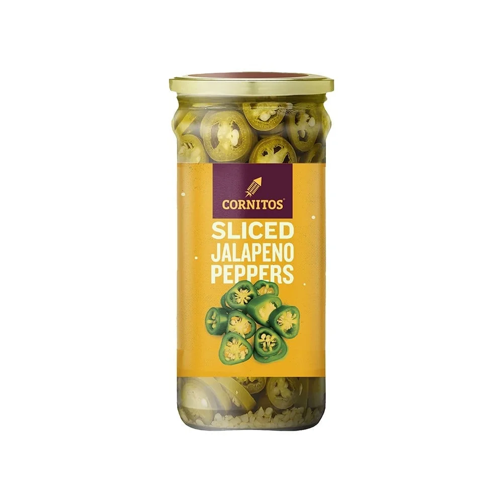 Cornitos Sliced Jalapeno Peppers available from MK Retail RT Nagar