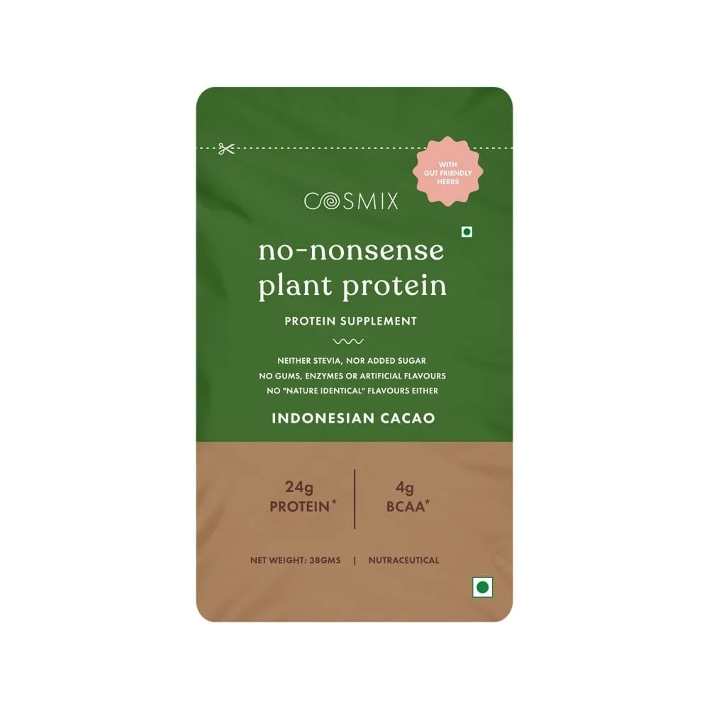 Cosmix No-Nonsense Plant Protein (Indonesian Cacao) available from MK Retail RT Nagar