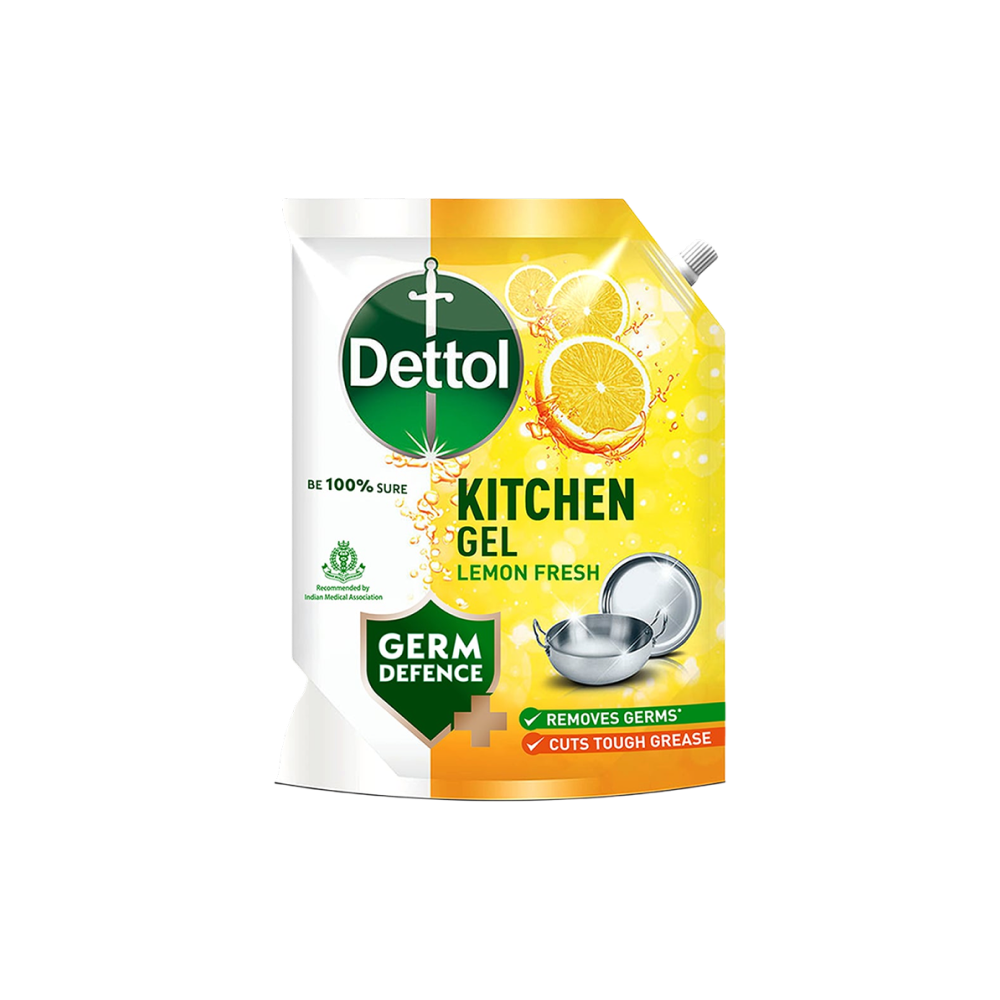 Dettol Lemon Fresh Dishwash Gel (1500 ml) available from Ravi Kirana Store
