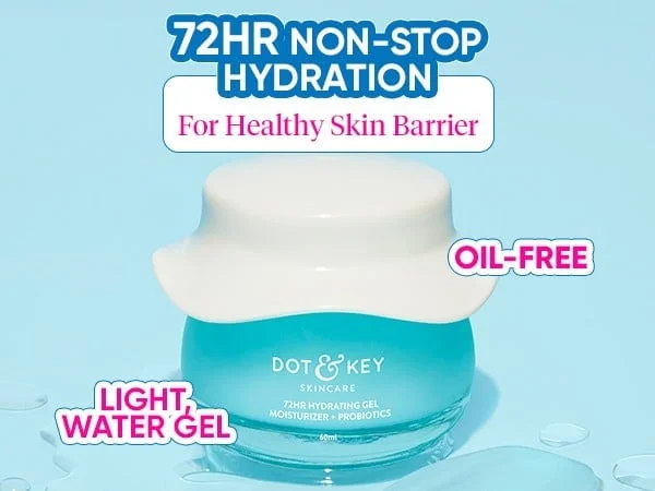 Dot & Key 72 HR Hydrating Moisturizing Gel (with Probiotics) available from MK Retail RT Nagar