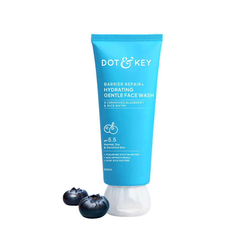 Dot & Key Barrier Repair + Hydrating Gentle Face Wash available from MK Retail RT Nagar