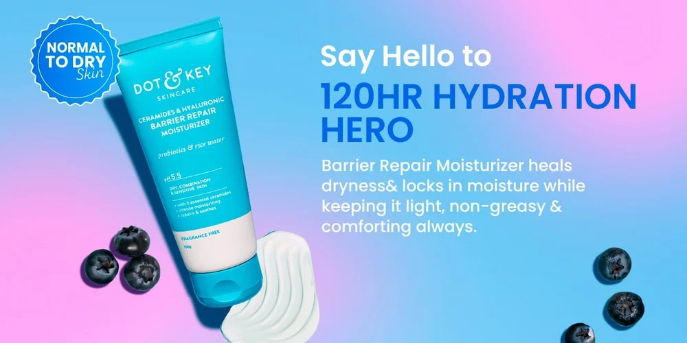 Dot & Key Ceramides Barrier Repair Moisturizing Cream available from MK Retail RT Nagar