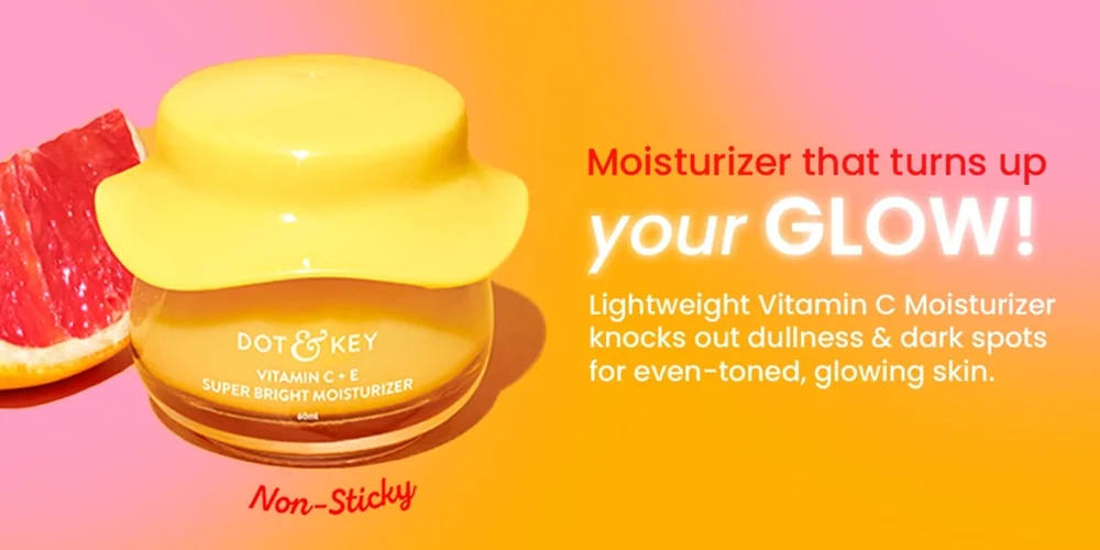 Dot & Key Vitamin C + E Super Bright Gel Moisturizing Cream available from Ravi Kirana Store