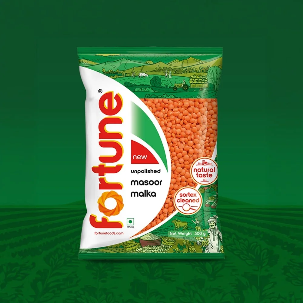 Fortune Malka Masoor Unpolished available from MK Retail RT Nagar