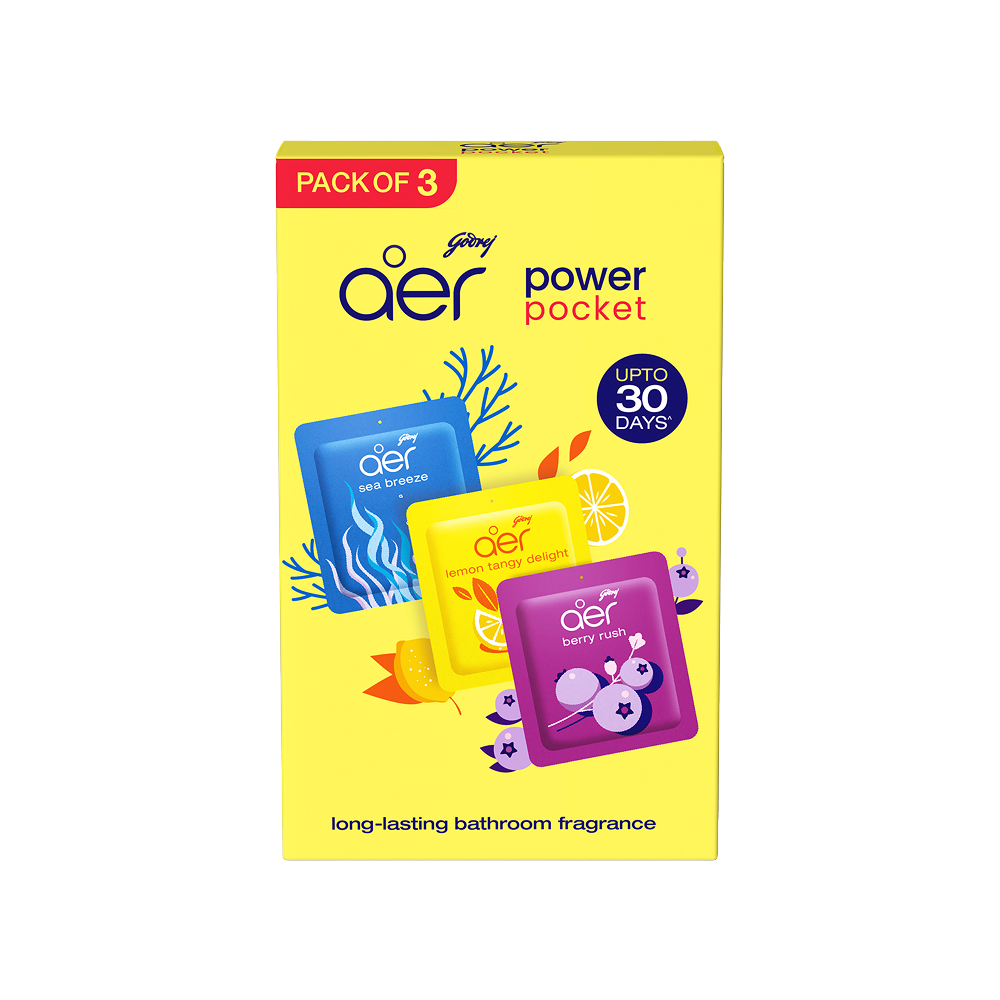 Godrej Aer Power Pocket Air Freshener (Assorted) available from Ravi Kirana Store