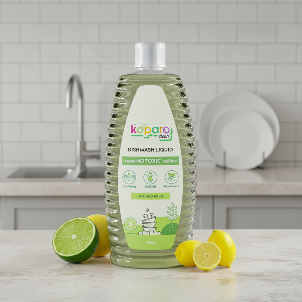 Koparo Clean Dishwash Liquid - Natural & Tough on Grease available from Ravi Kirana Store