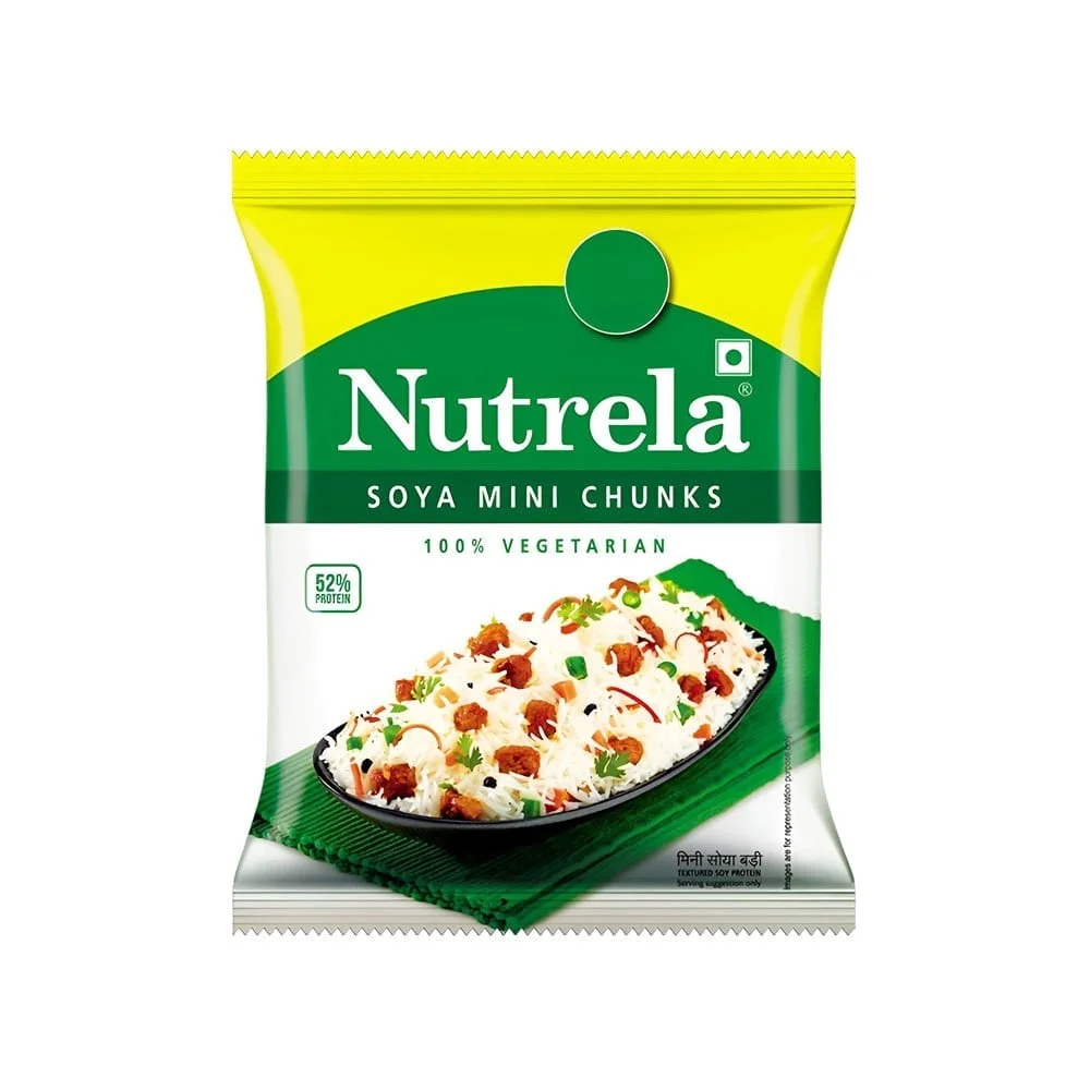 Nutrela Soya Mini Chunks available from MK Retail RT Nagar