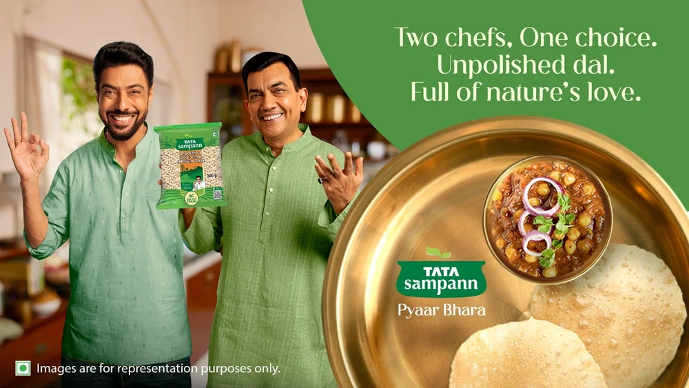 Tata Sampann Unpolished Kabuli Chana (Medium Size) available from Ravi Kirana Store